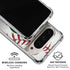 MLB Oakland Athletics Game Ball Pixel 9/9 Pro Clear Case